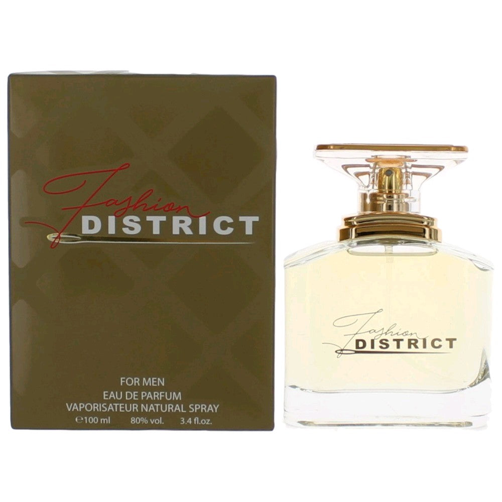 Fashion District by Fashion District, 3.4 oz EDP Spray for Men by Fashion District
