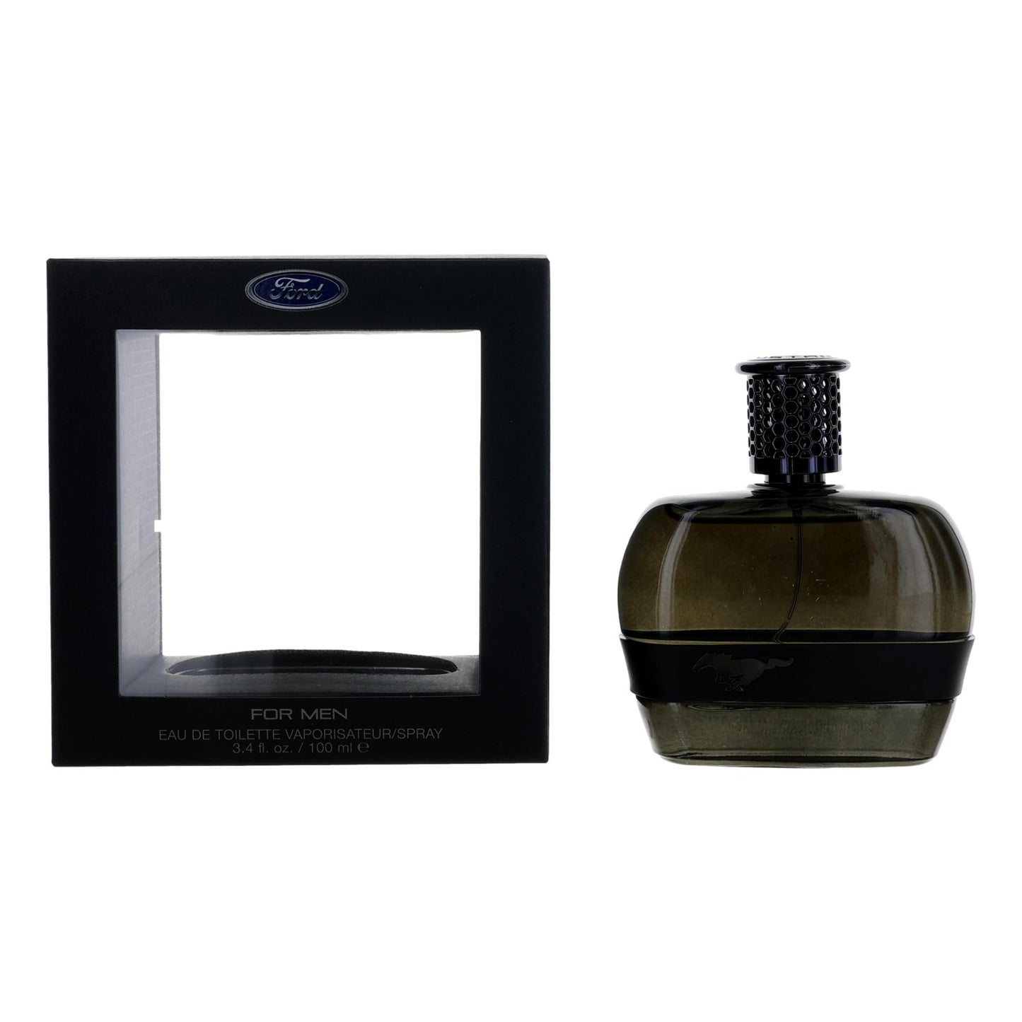 Mustang Black by Mustang, 3.4 oz EDT Spray for Men by Mustang