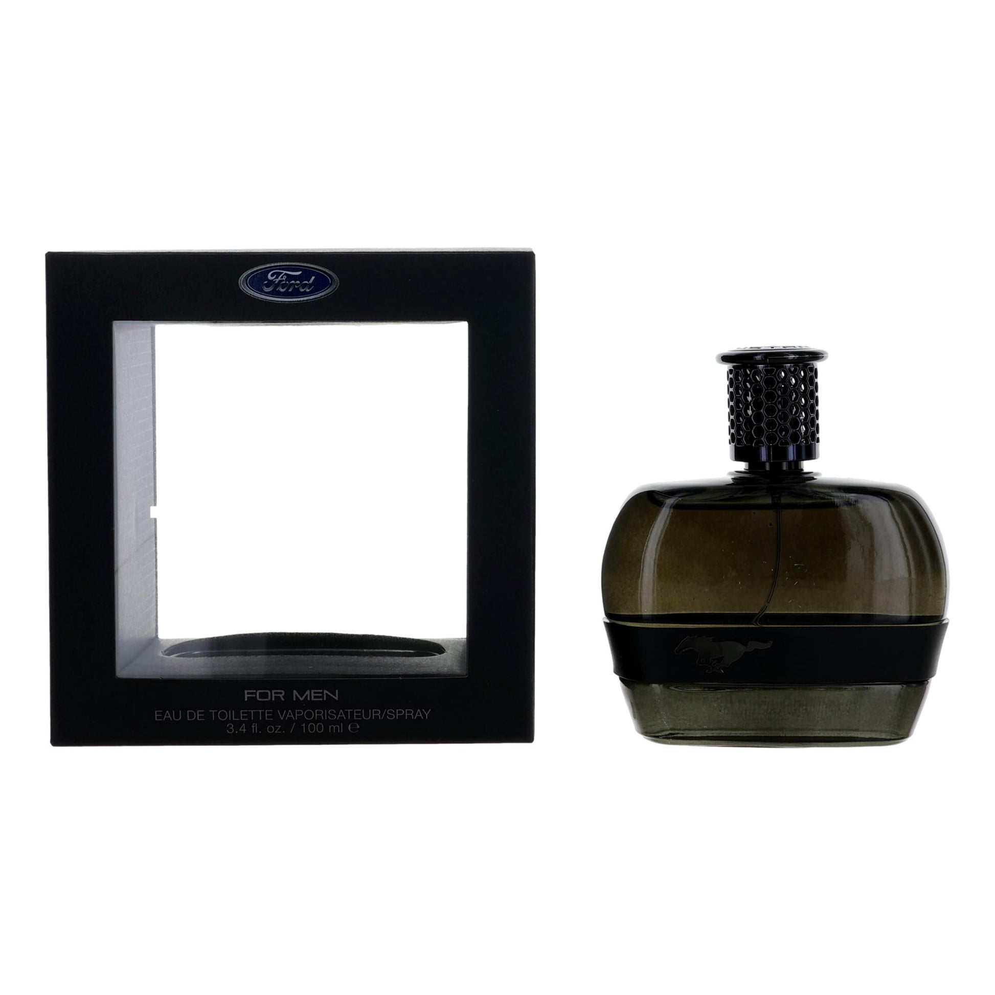 Mustang Black by Mustang, 3.4 oz EDT Spray for Men by Mustang