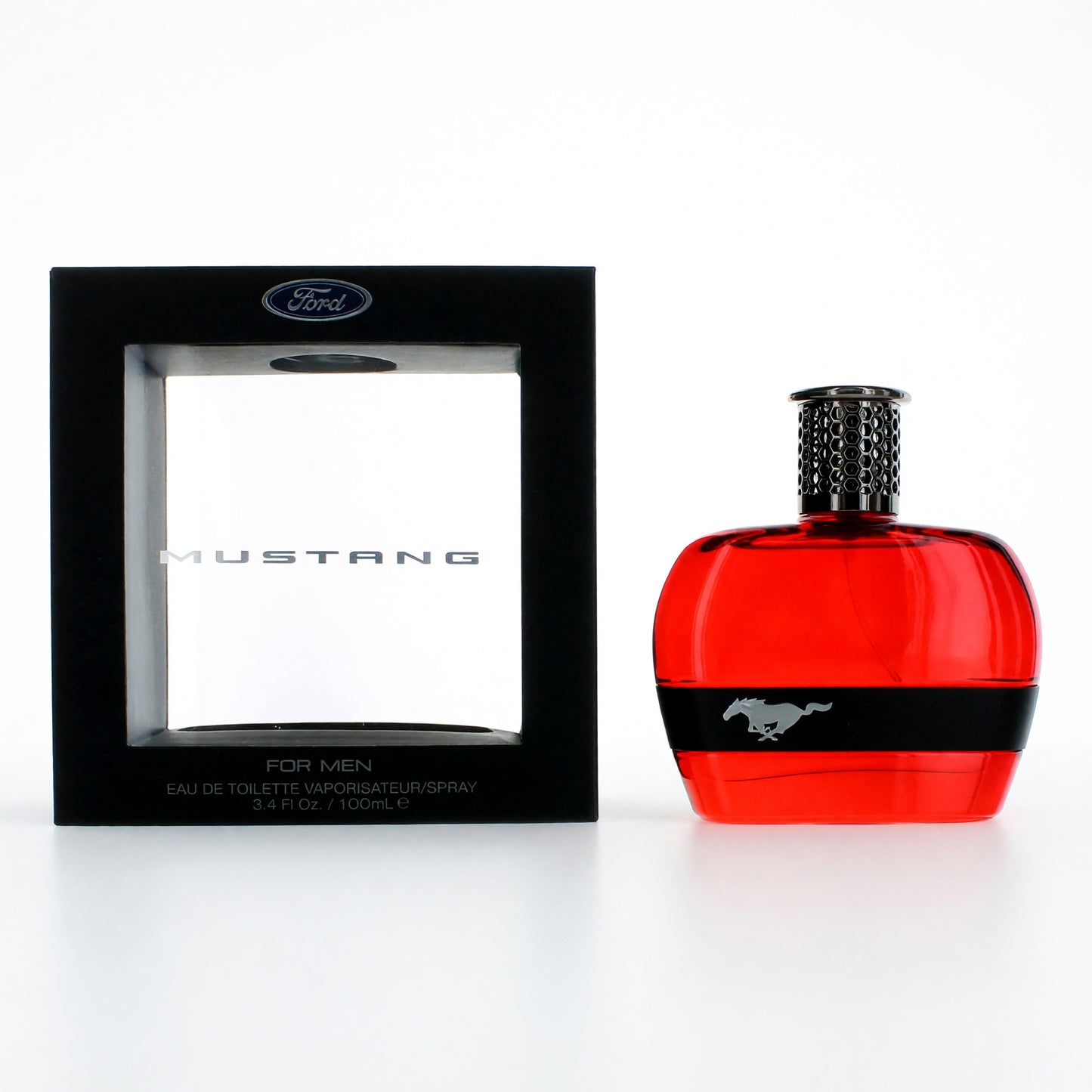 Mustang Red by Mustang, 3.4 oz EDT Spray for Men by Mustang