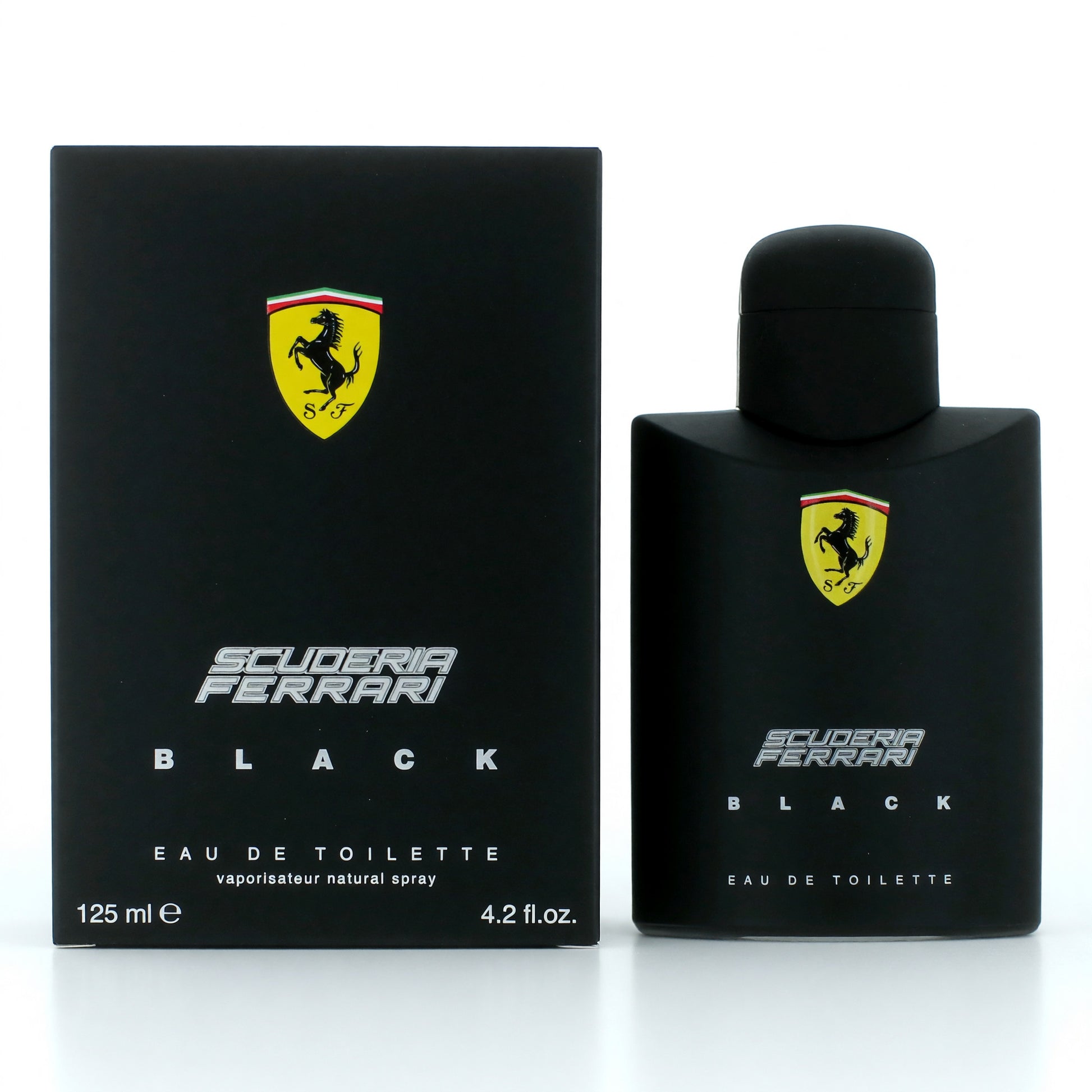Ferrari Black by Scuderia Ferrari, 4.2 oz EDT Spray for Men by Ferrari