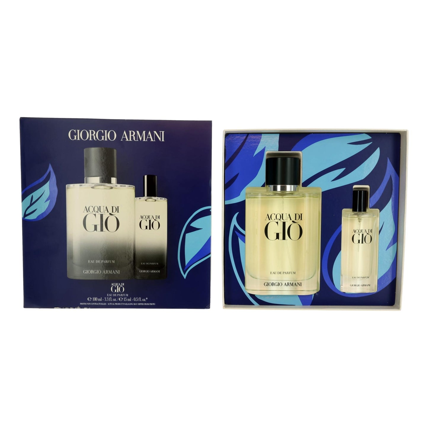 Acqua Di Gio by Giorgio Armani, 2 Piece Set for Men by Giorgio Armani