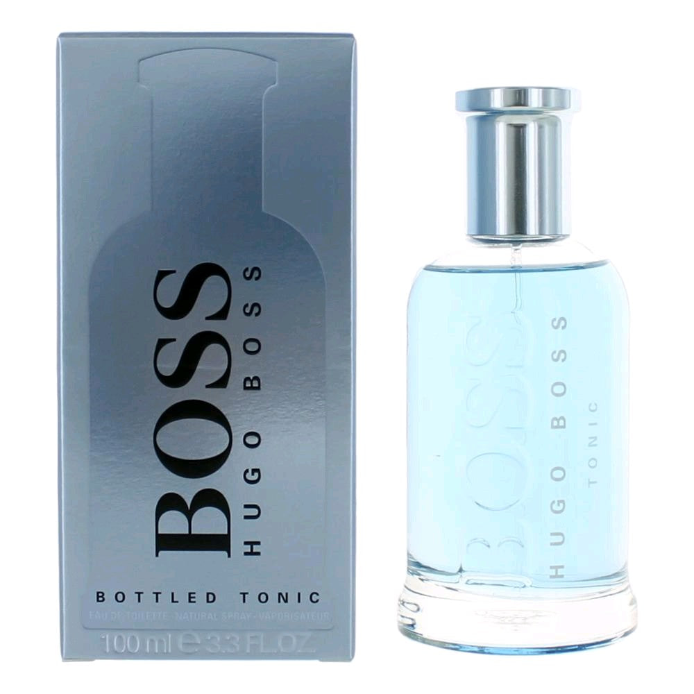 Boss Bottled Tonic by Hugo Boss, 3.3 oz EDT Spray for Men by Hugo Boss