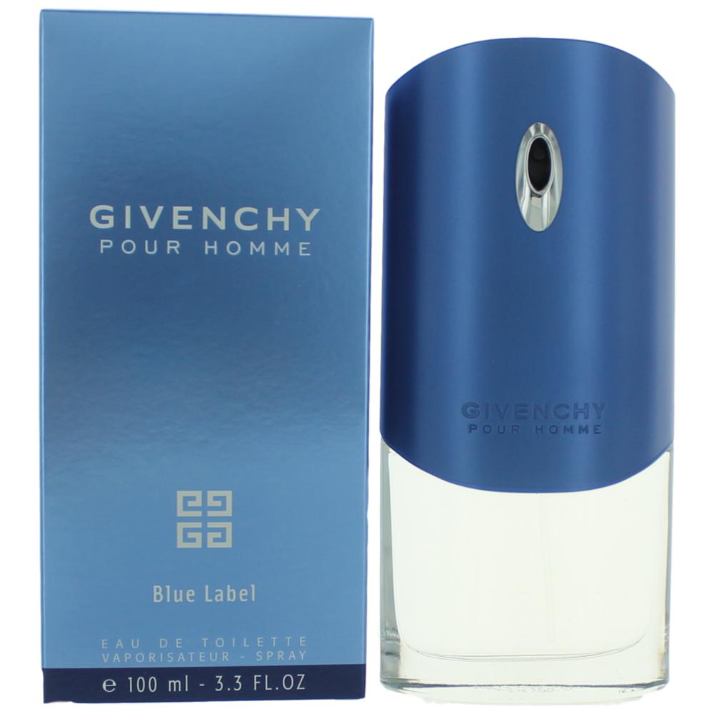 Givenchy Pour Homme Blue Label by Givenchy, 3.3 oz EDT Spray for Men by Givenchy