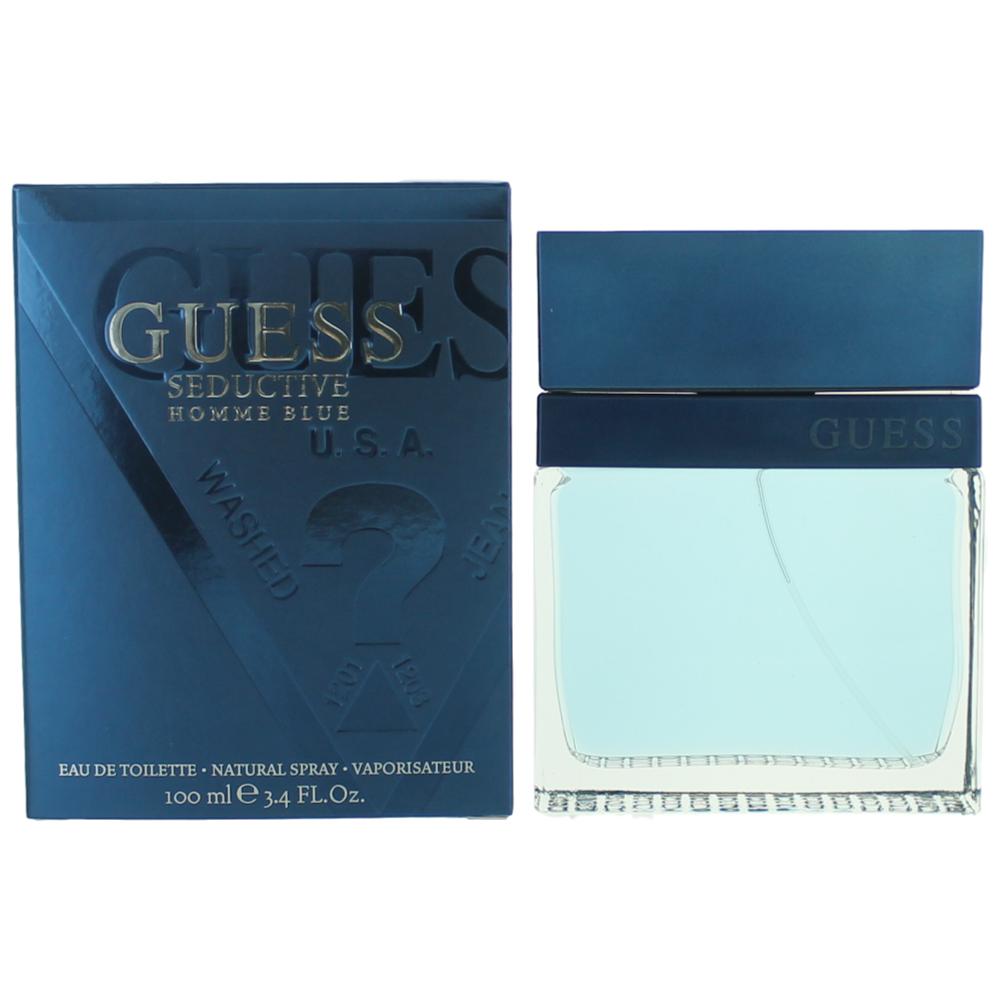 Guess Seductive Homme Blue by Guess, 3.4 oz EDT Spray for Men by Guess