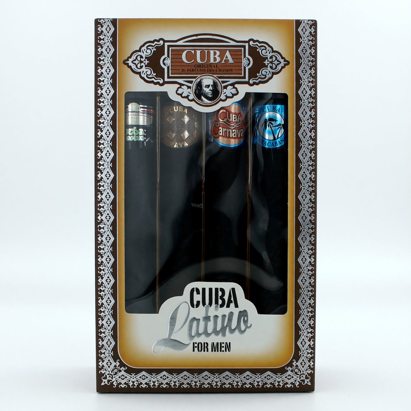 Cuba Latino by Cuba, 4 Piece Gift Set for Men by Cuba