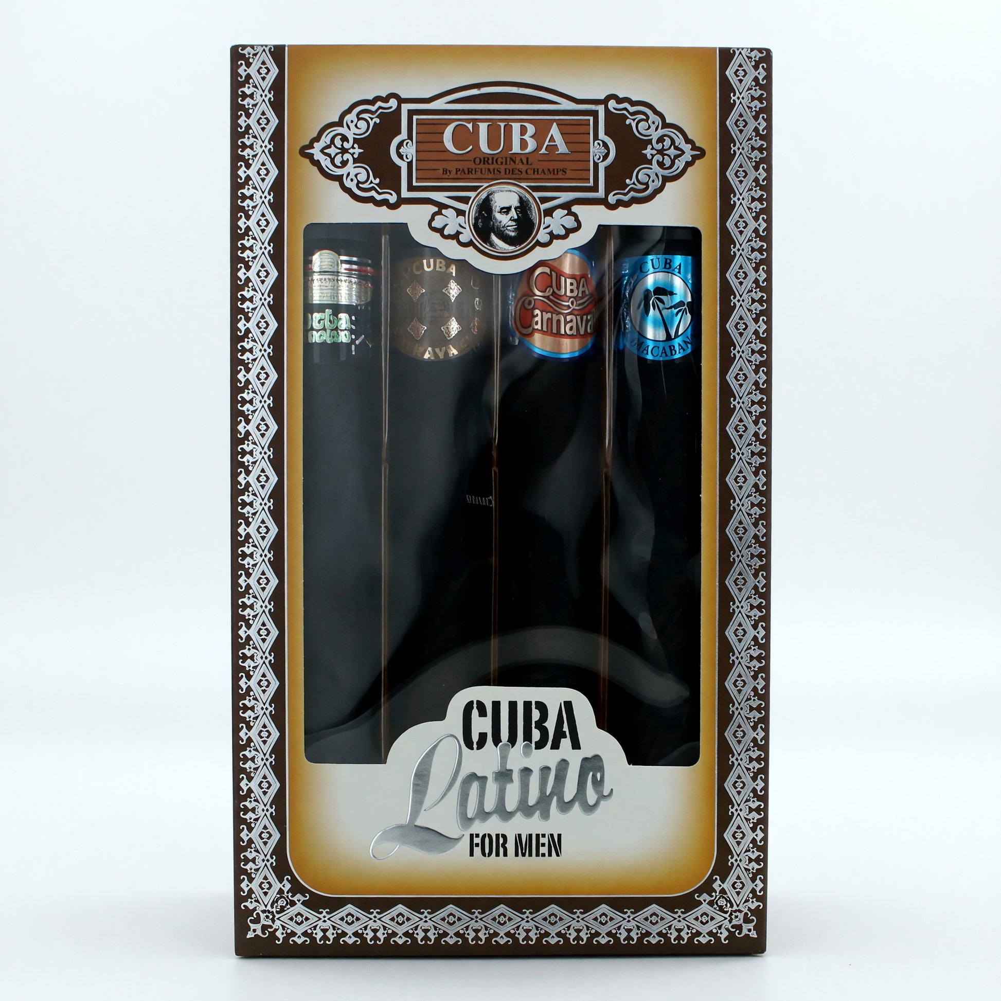 Cuba Latino by Cuba, 4 Piece Gift Set for Men by Cuba