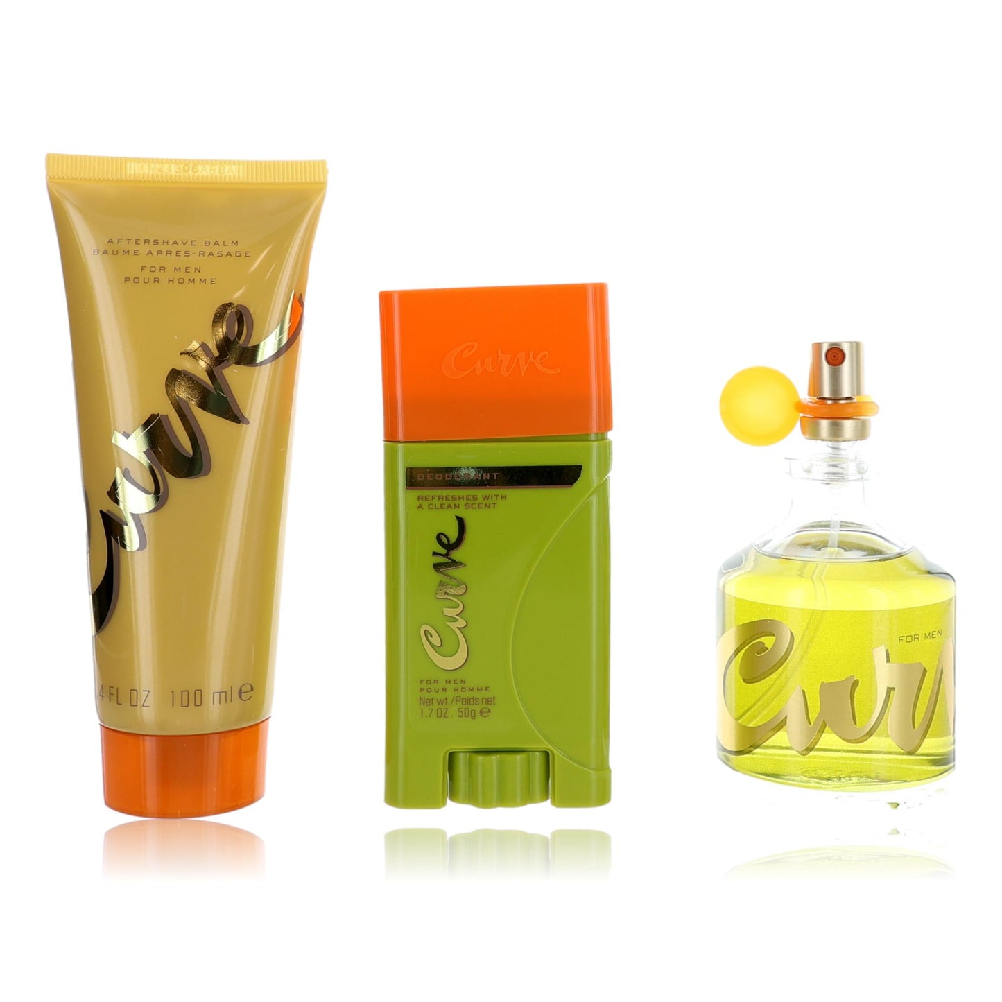 Curve by Liz Claiborne, 3 Piece Gift set for Men with Deodorant by Liz Claiborne