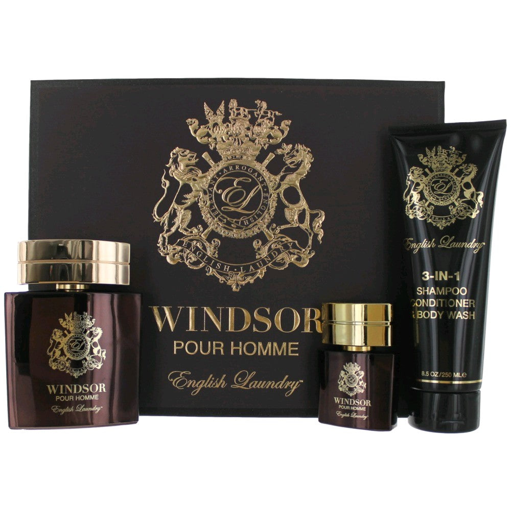 Windsor by English Laundry, 3 Piece Gift Set for Men by English Laundry