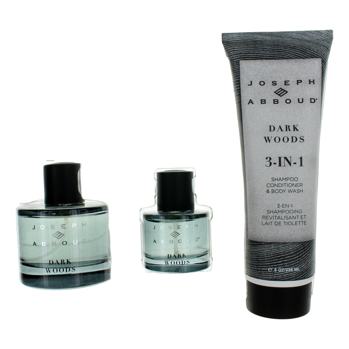 Dark Woods by Joseph Abboud, 3 Piece Gift Set for Men by Joseph Abboud