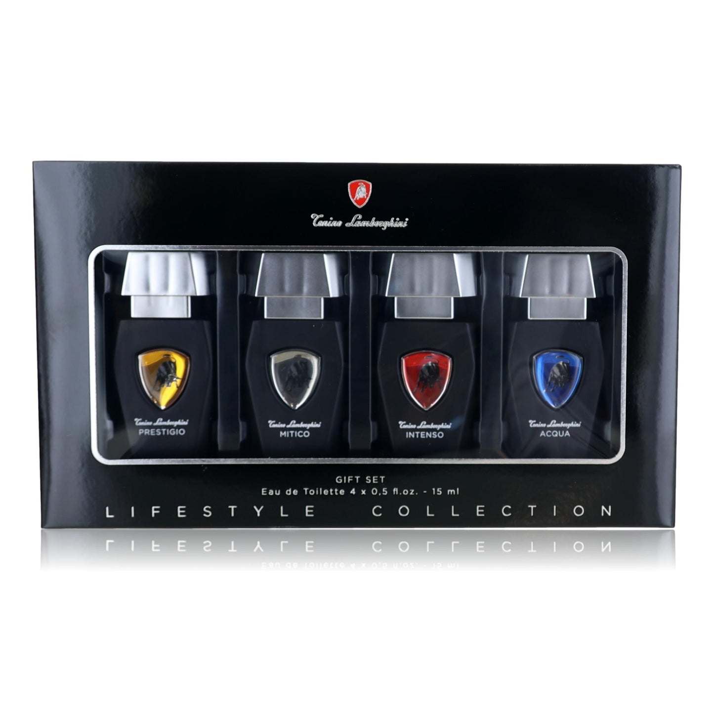 Lamborghini Lifestyle Collection by Lamborghini, 4 Piece Mini Gift Set men by Lamborghini
