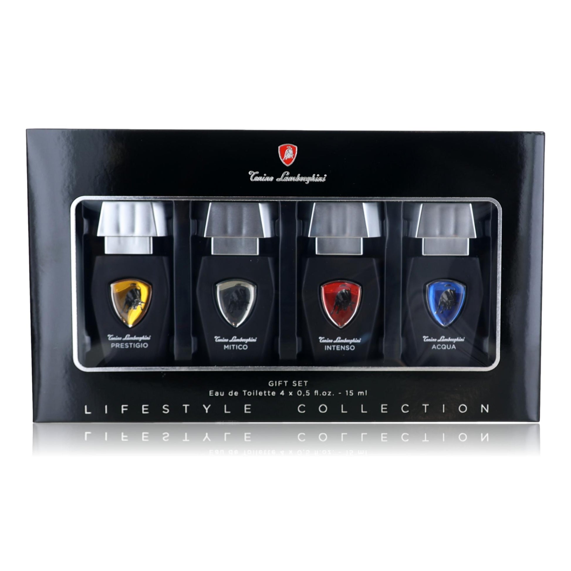 Lamborghini Lifestyle Collection by Lamborghini, 4 Piece Mini Gift Set men by Lamborghini