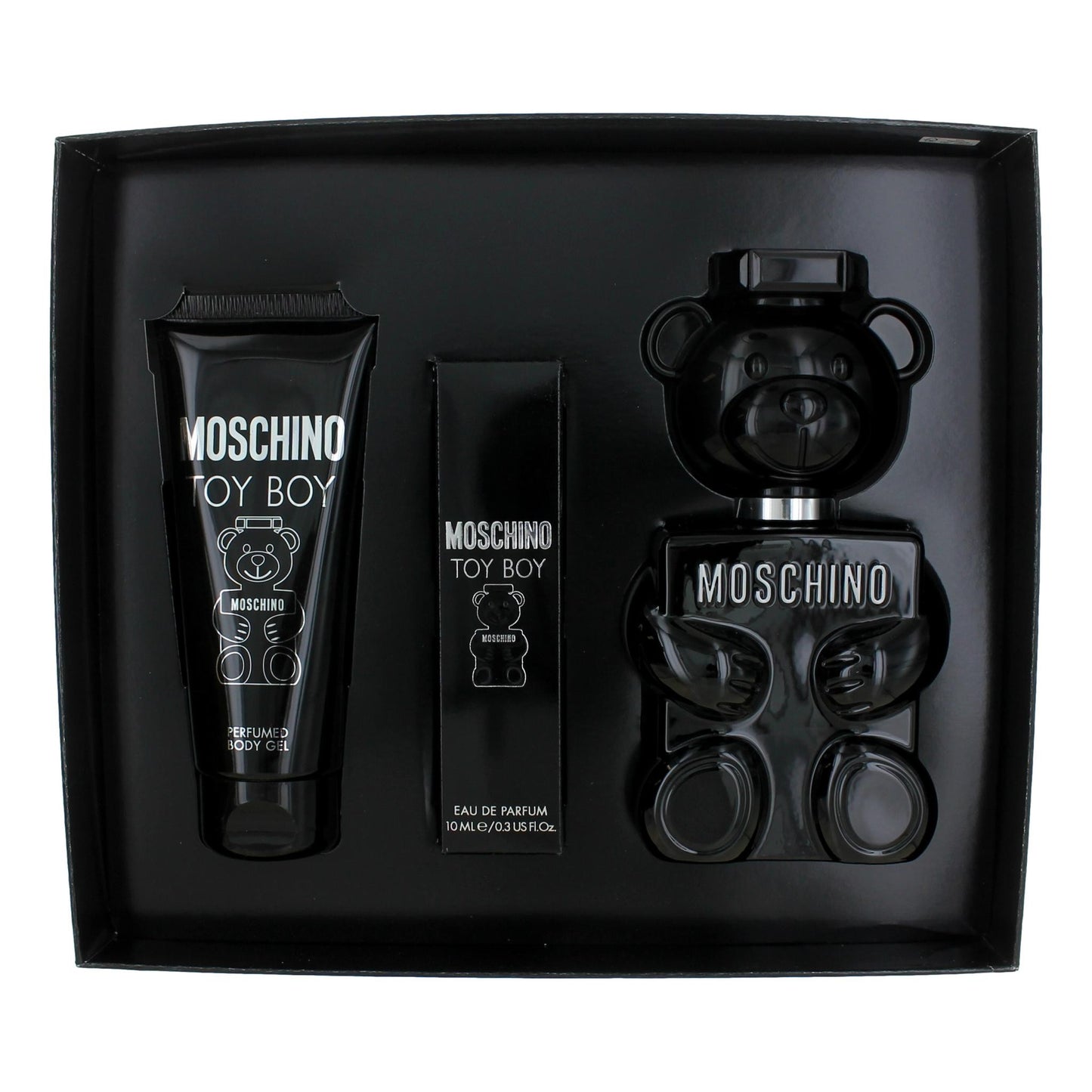 Moschino Toy Boy by Moschino, 3 Piece Gift Set for Men by Moschino