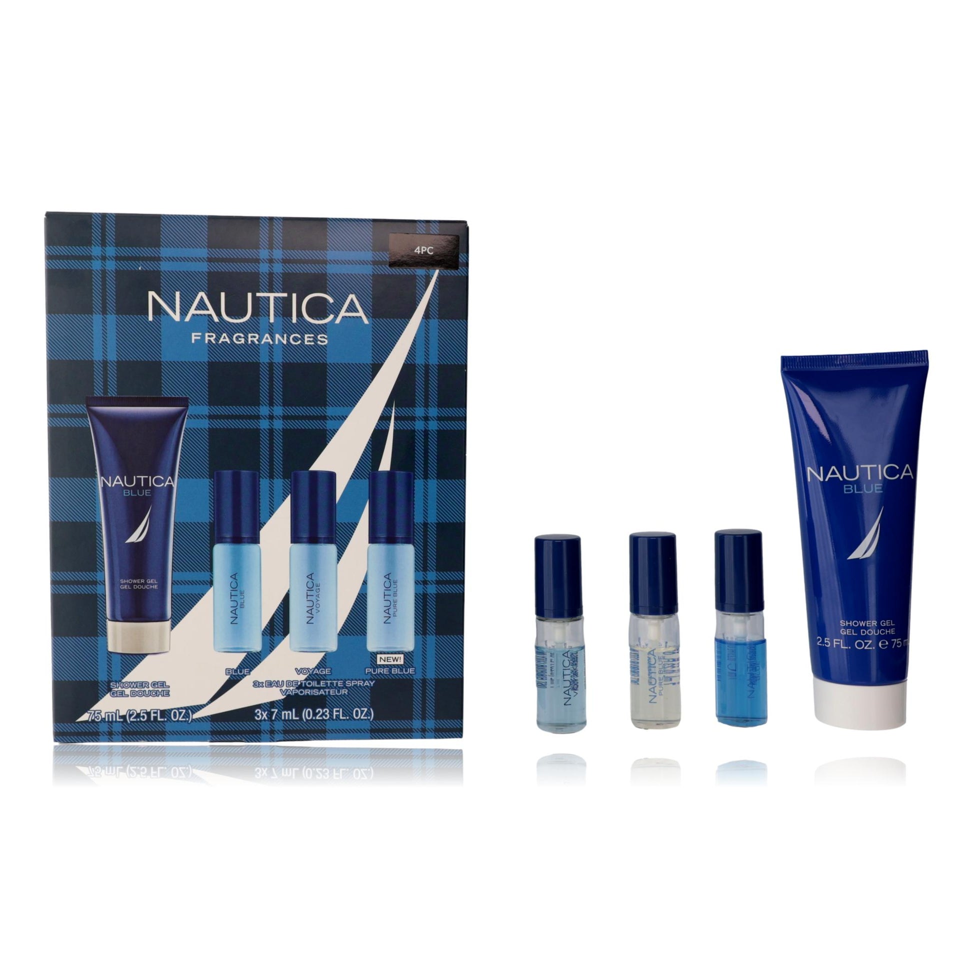 Nautica by Nautica, 4 Piece Variety Set for Men by Nautica