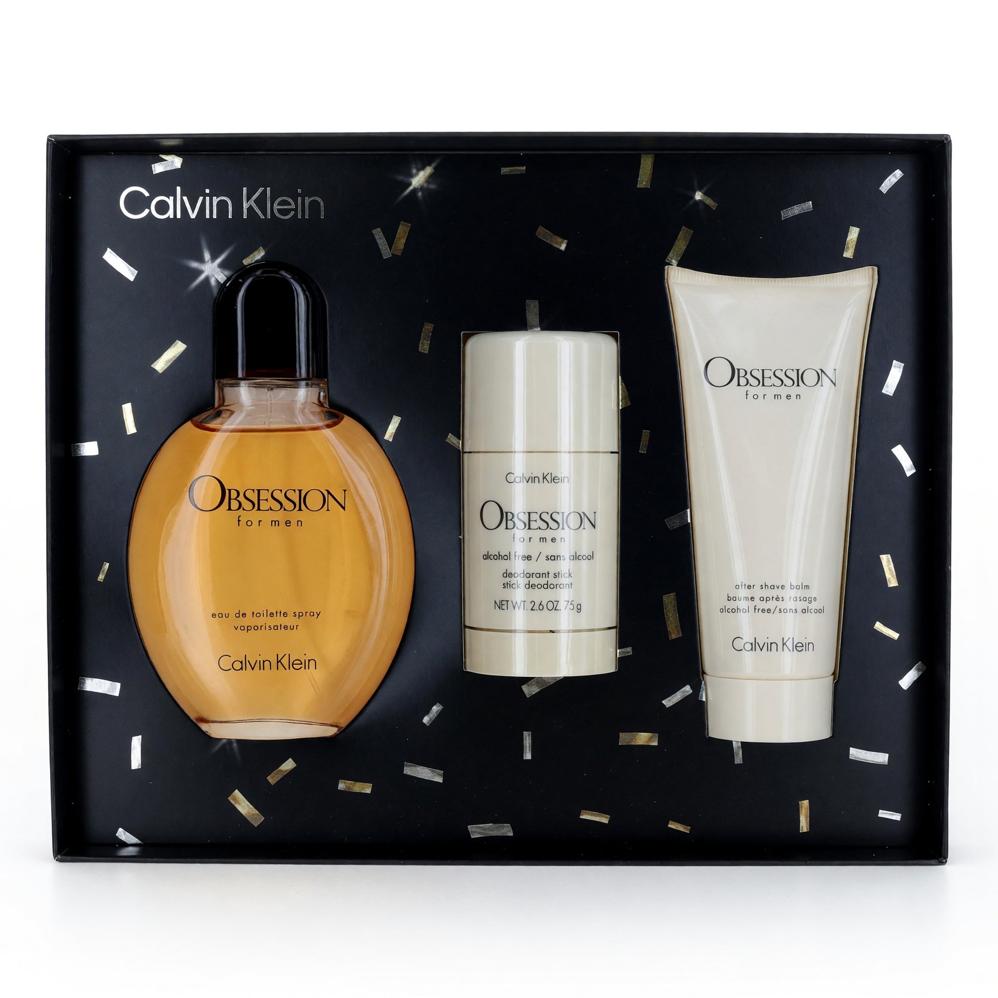 Obsession by Calvin Klein, 3 Piece Gift Set for Men by Calvin Klein