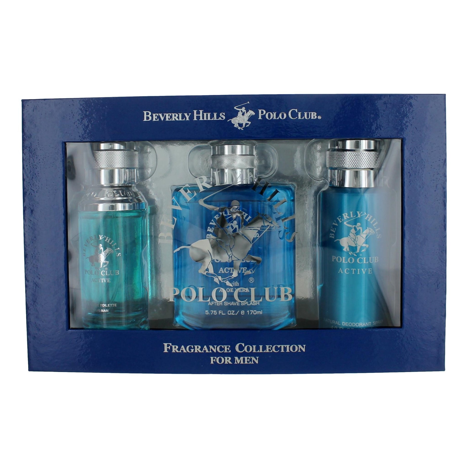 BHPC Active by Beverly Hills Polo Club, 3 Piece Set for Men by Beverly Hills Polo Club