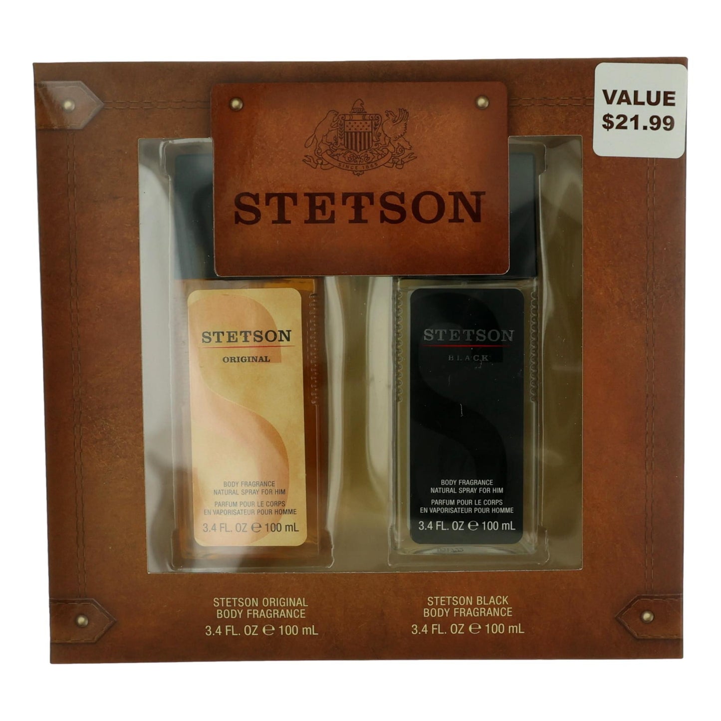 Stetson by Stetson, 2 Piece Gift Set for Men by Coty