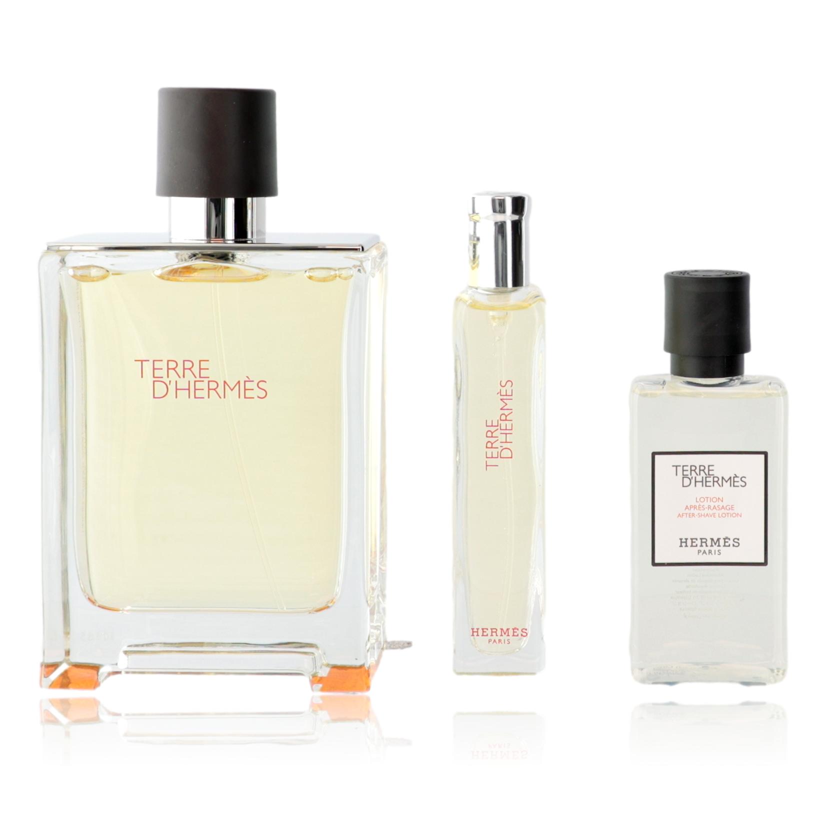 Terre D'Hermes by Hermes, 3 Piece Gift Set for Men by Hermes