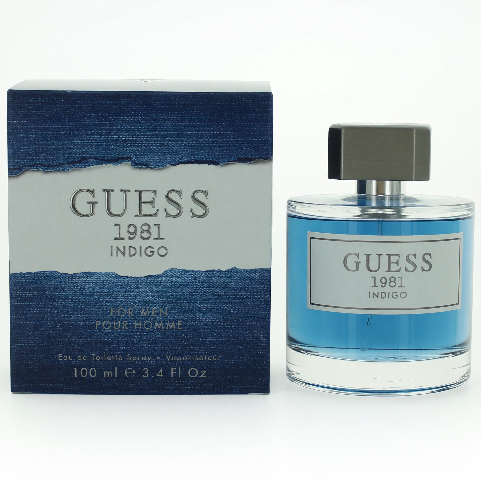 Guess 1981 Indigo by Guess, 3.4 oz EDT Spray for Men by Guess