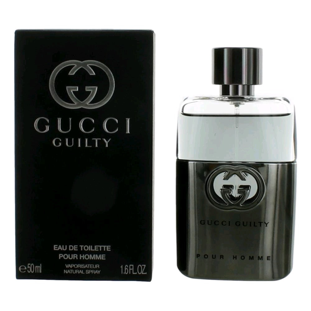Gucci Guilty Pour Homme by Gucci, 1.6 oz EDT Spray for Men by Gucci