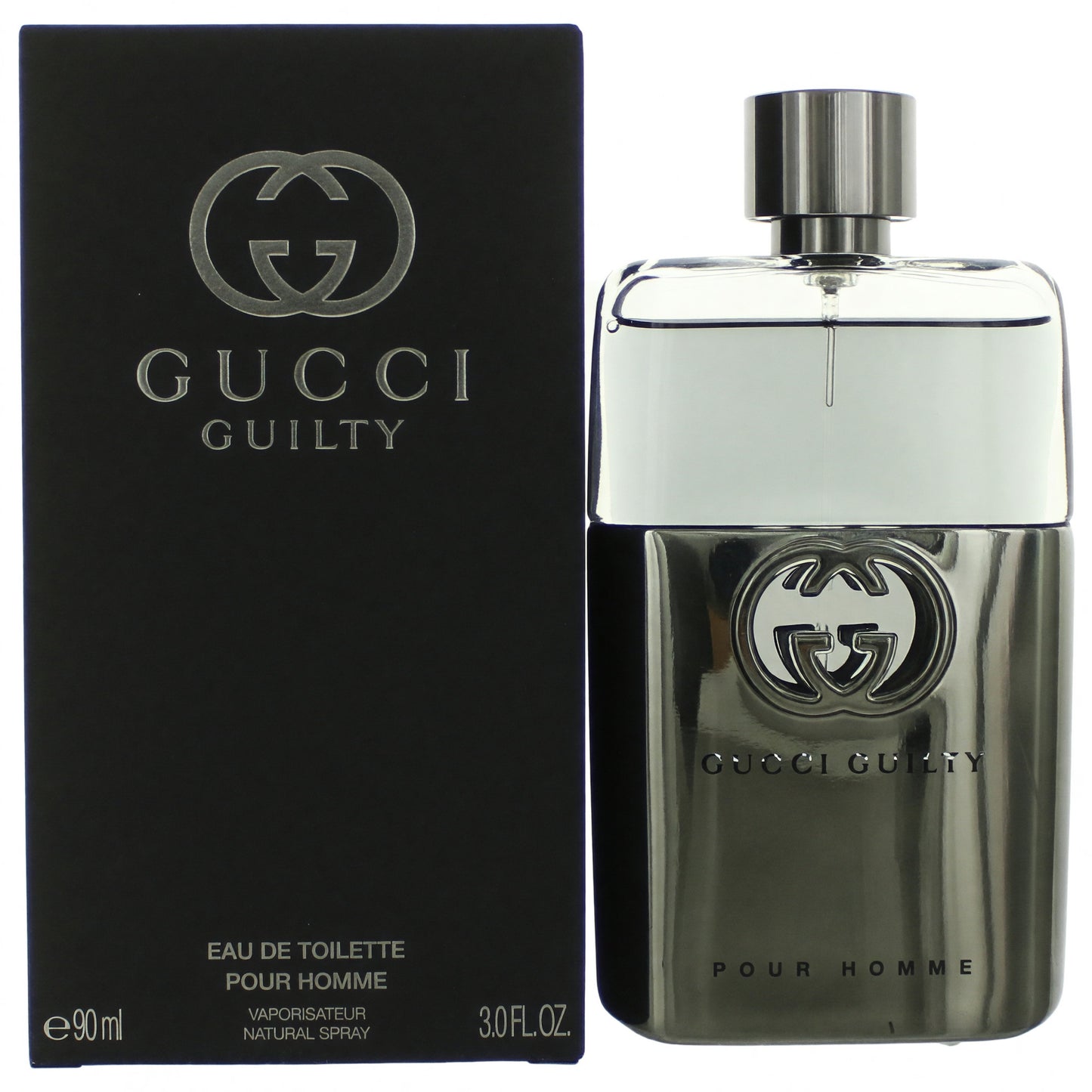 Gucci Guilty Pour Homme by Gucci, 3 oz EDT Spray for Men by Gucci