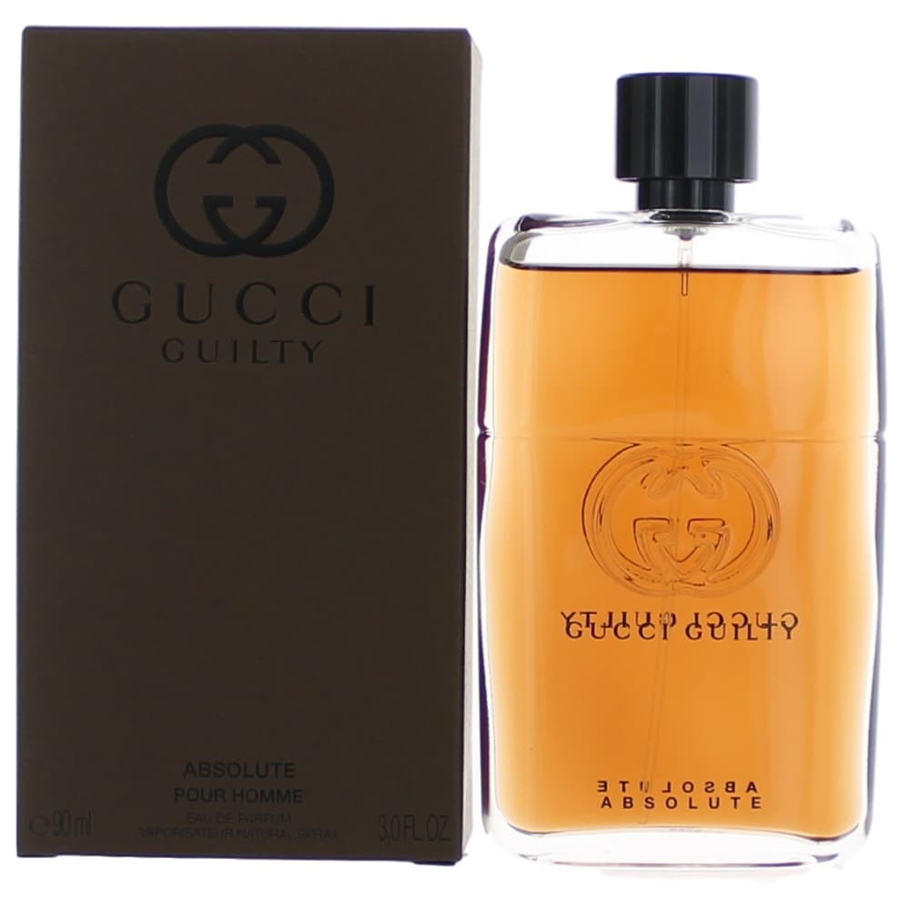 Gucci Guilty Absolute Pour Homme by Gucci, 3 oz EDP Spray for Men by Gucci