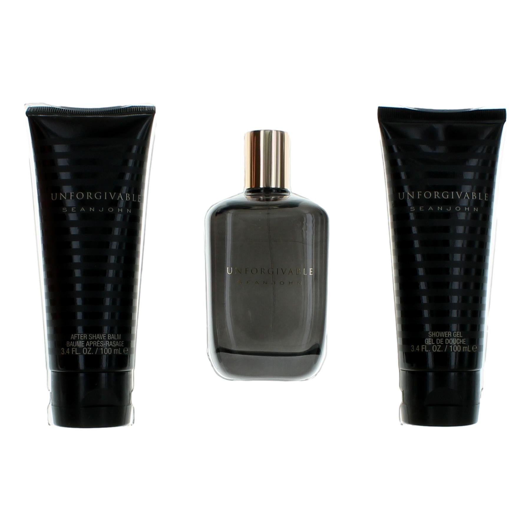 Unforgivable by Sean John, 3 Piece Gift Set for Men by Sean John