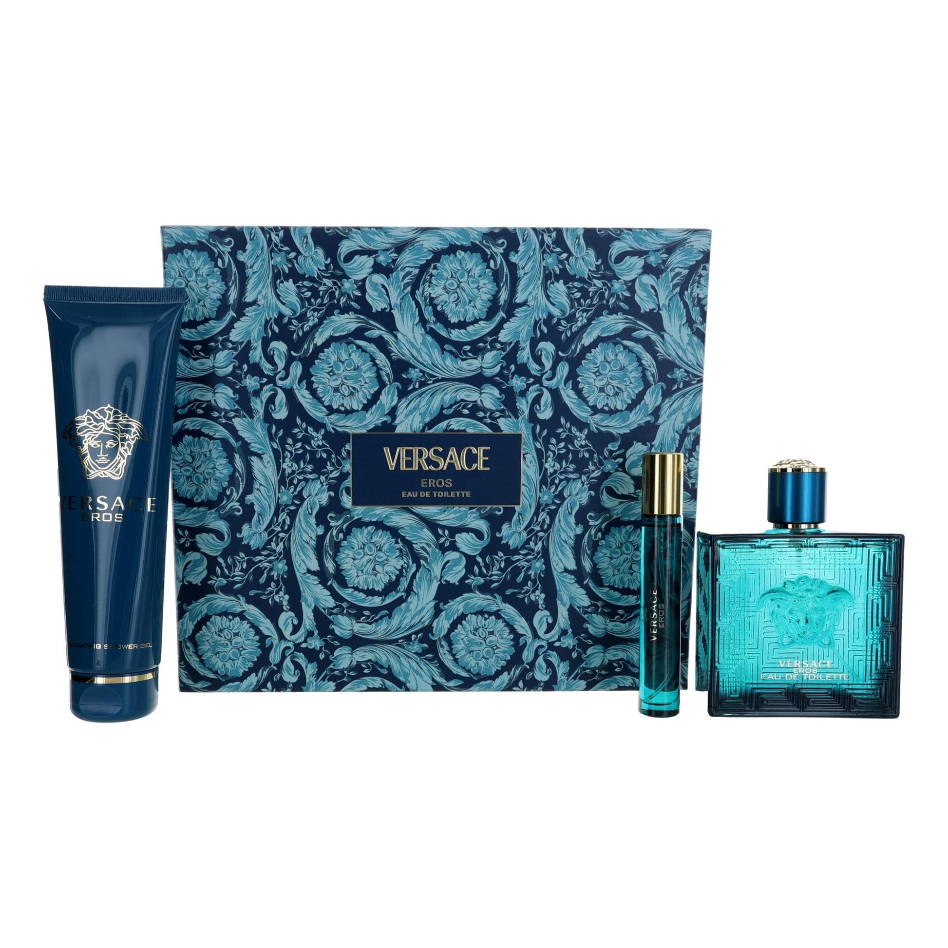 Eros by Versace, 3 Piece Gift Set for Men by Versace