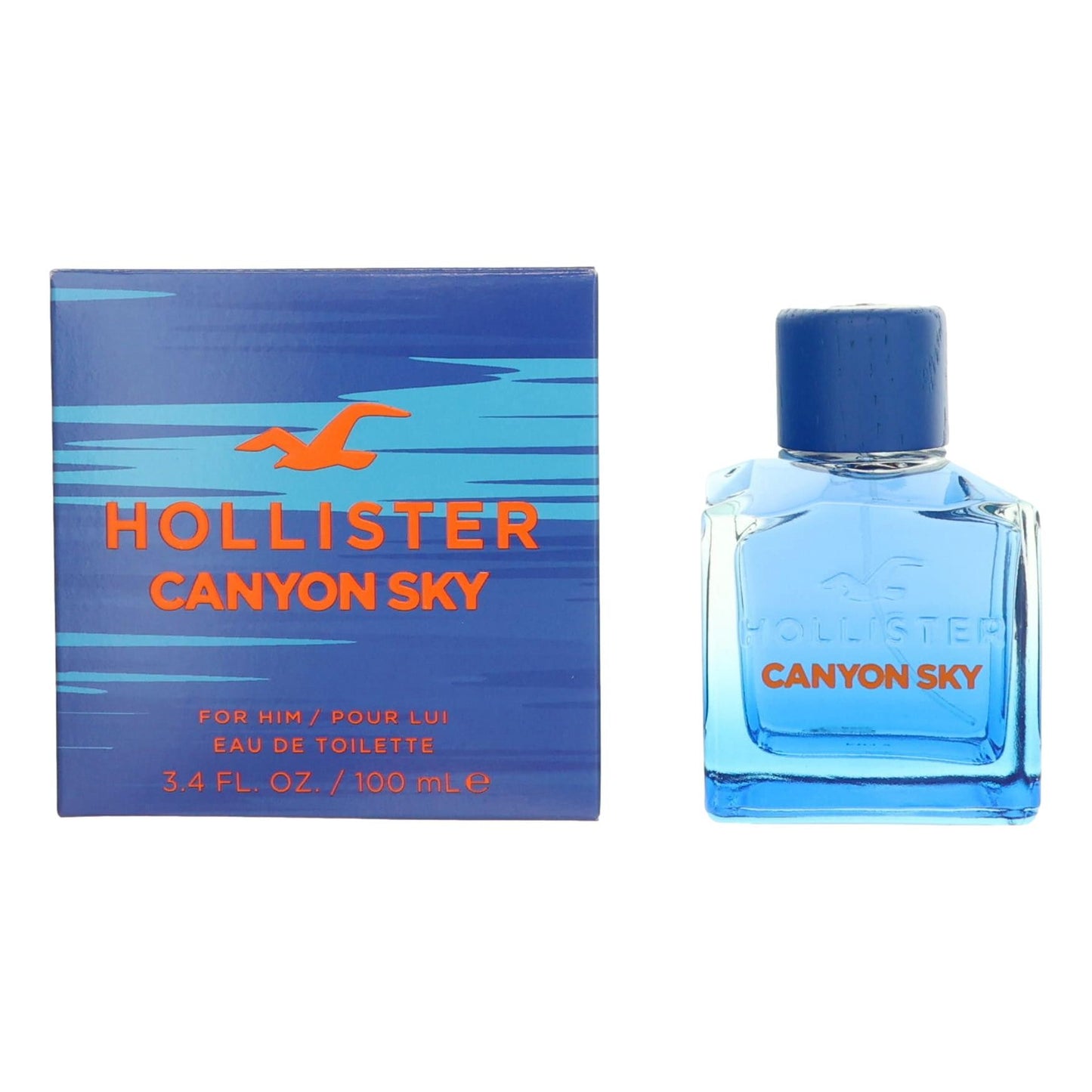 Canyon Sky by Hollister, 3.4 oz EDT Spray for Men by Hollister