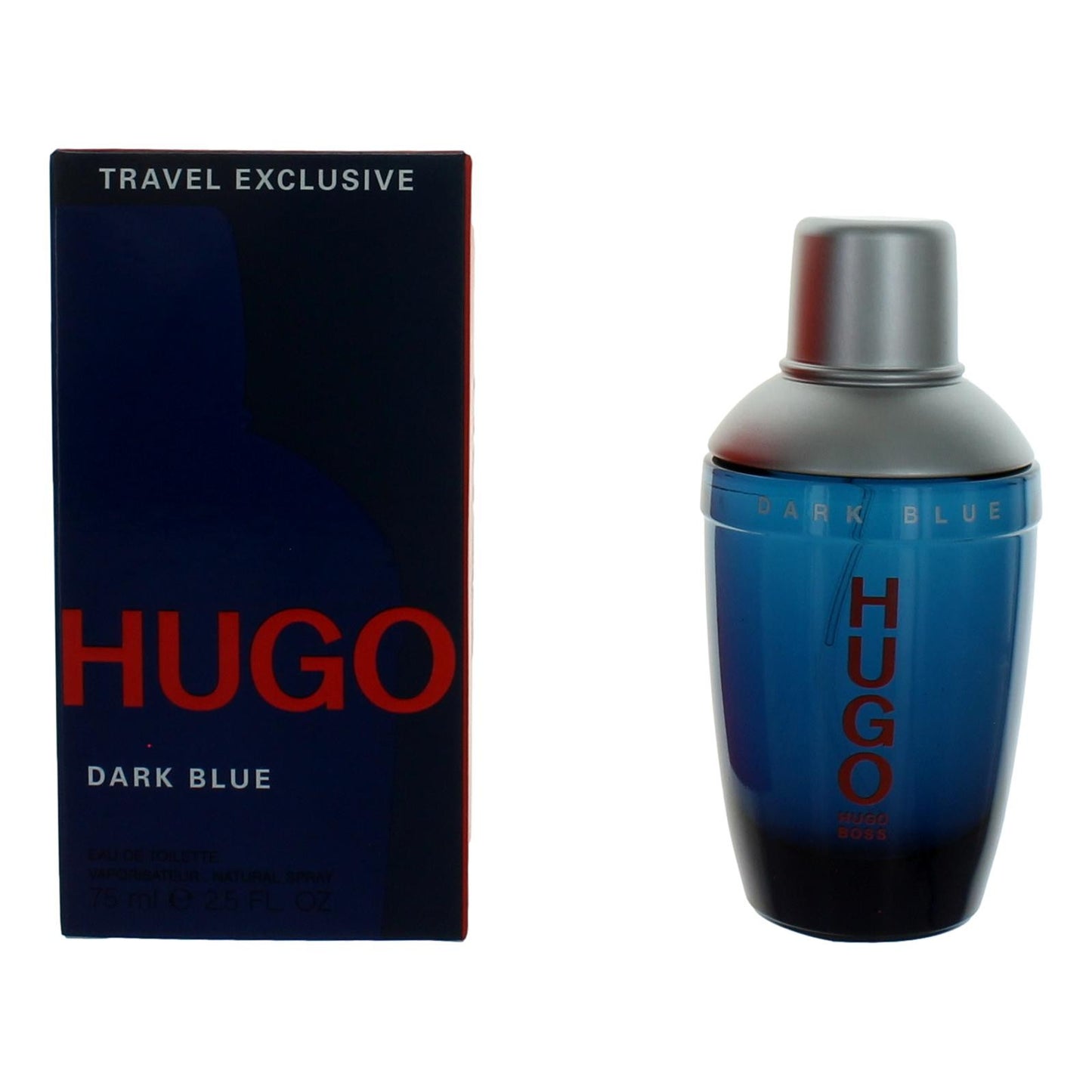 Hugo Dark Blue by Hugo Boss, 2.5 oz EDT Spray for Men by Hugo Boss