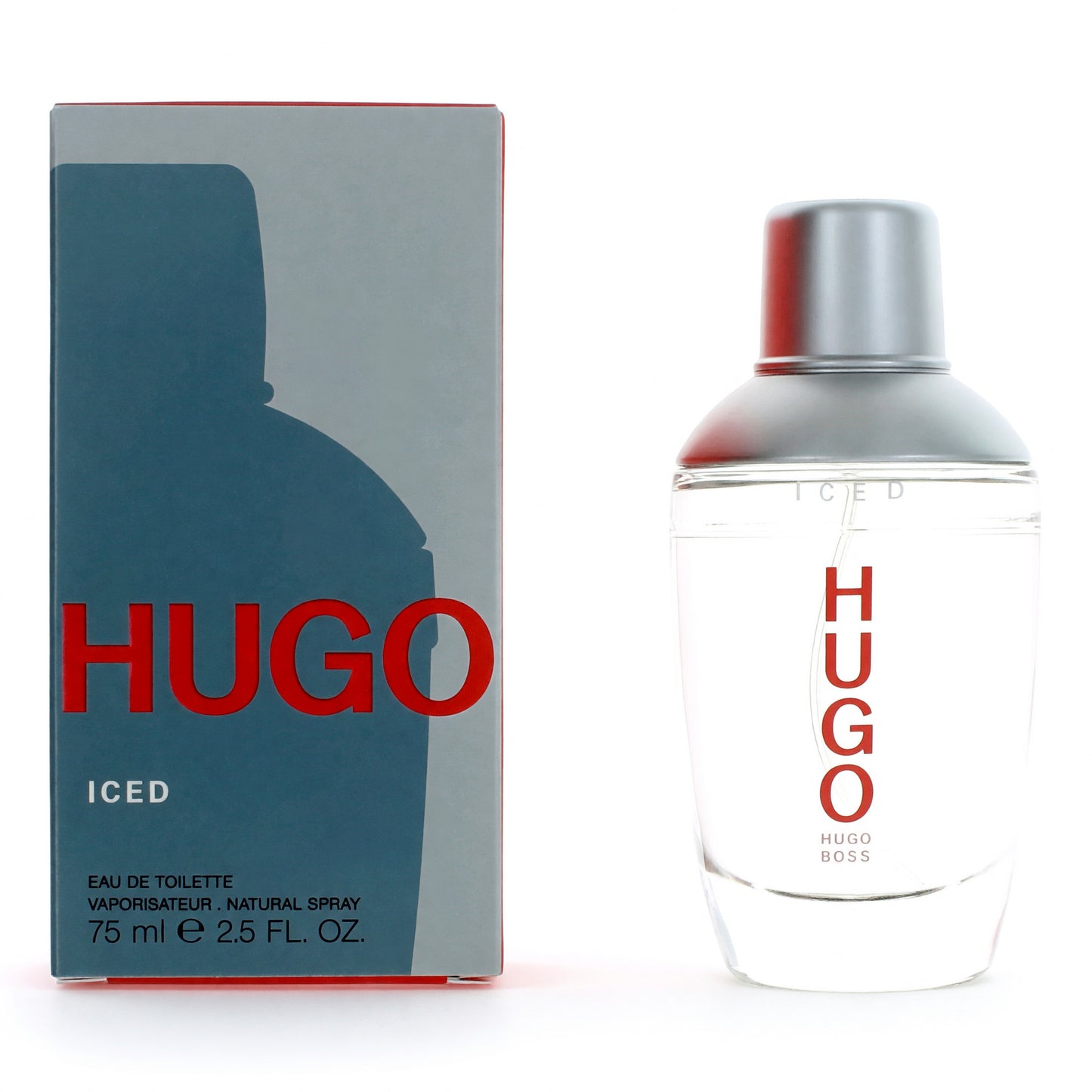 Hugo Iced by Hugo Boss, 2.5 oz EDT Spray for Men by Hugo Boss