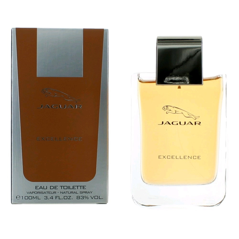 Jaguar Excellence by Jaguar, 3.4 oz EDT Spray for Men by Jaguar