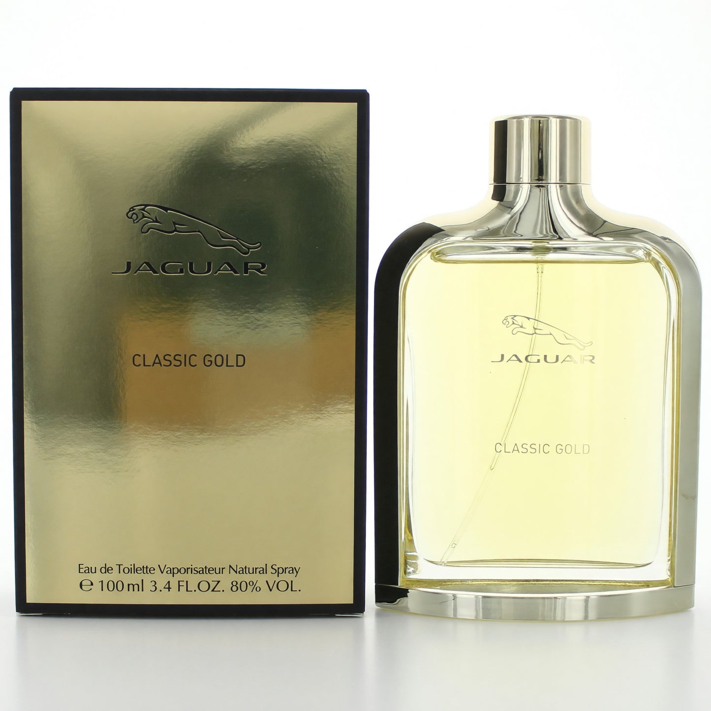 Jaguar Classic Gold by Jaguar, 3.4 oz EDT Spray for Men by Jaguar
