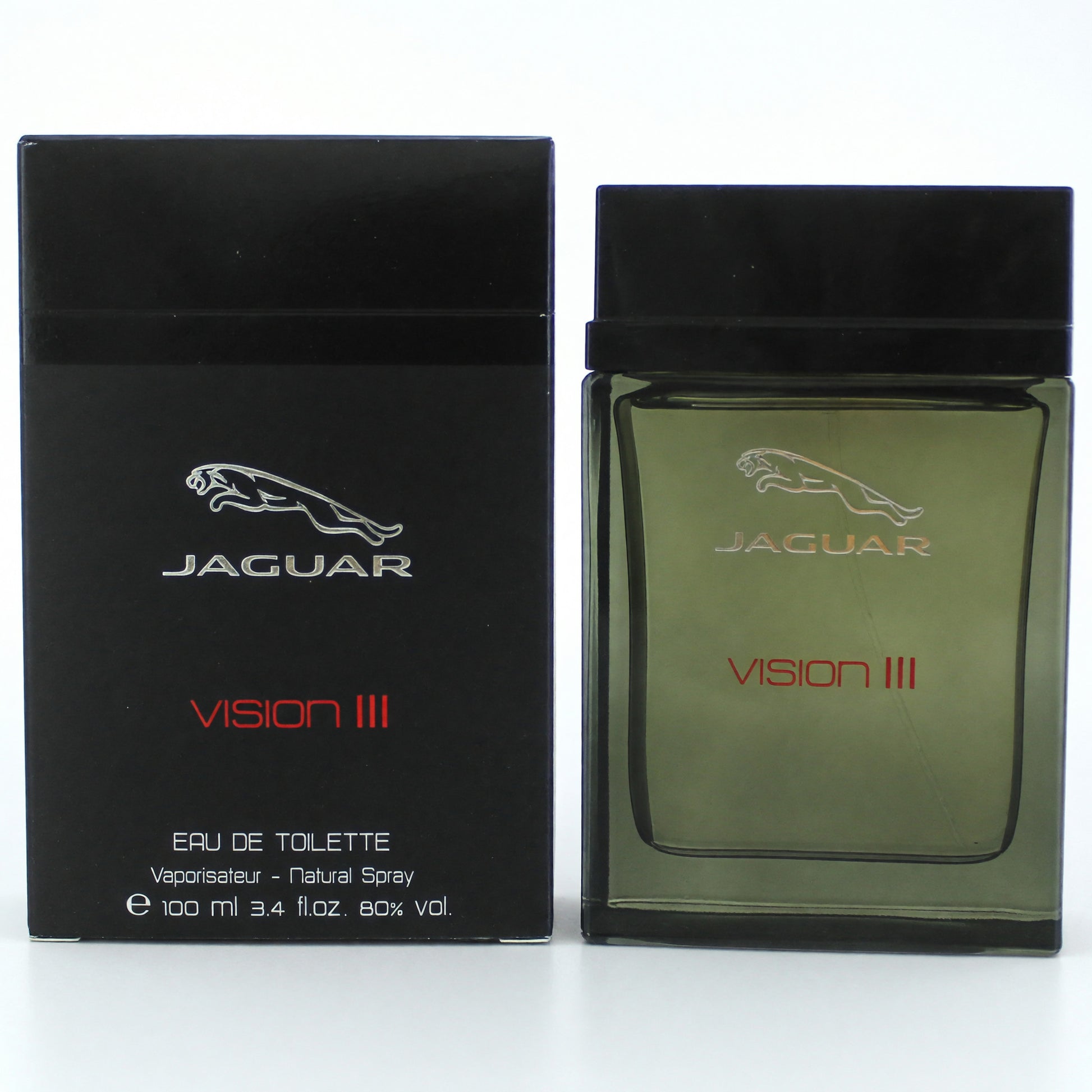 Jaguar Vision III by Jaguar, 3.4 oz EDT Spray for Men by Jaguar