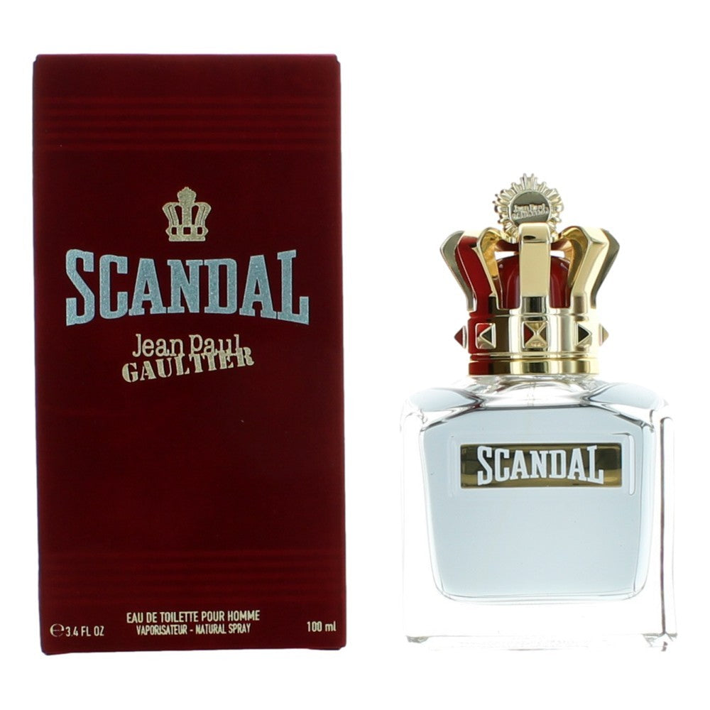 Scandal by Jean Paul Gaultier, 3.4 oz EDT Spray for Men by Jean Paul Gaultier