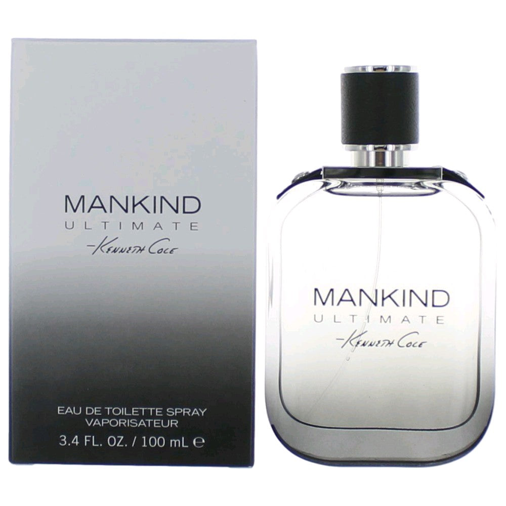 Mankind Ultimate by Kenneth Cole, 3.4 oz EDT Spray for Men by Kenneth Cole