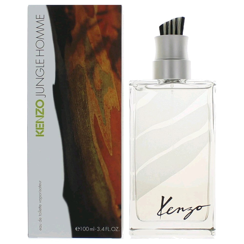 Kenzo Jungle Homme by Kenzo, 3.4 oz EDT Spray for Men by Kenzo