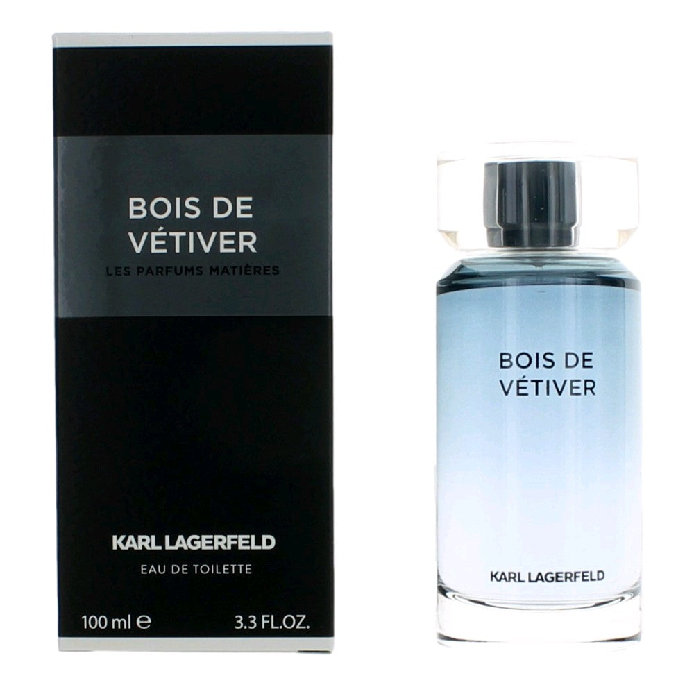 Bois De Vetiver by Karl Lagerfeld, 3.3 oz EDT Spray for Men by Karl Lagerfeld