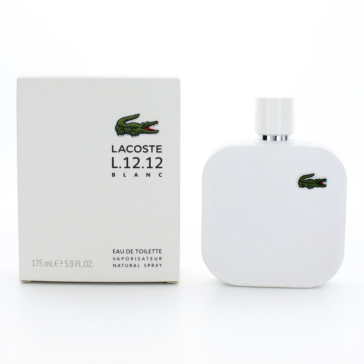 Lacoste L.12.12 White Blanc by Lacoste, 5.9 oz EDT Spray for Men by Lacoste
