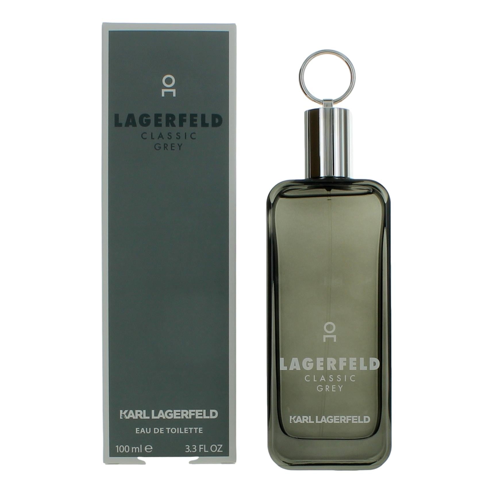 Lagerfeld Classic Grey by Karl Lagerfeld, 3.3 oz EDT Spray for Men by Karl Lagerfeld