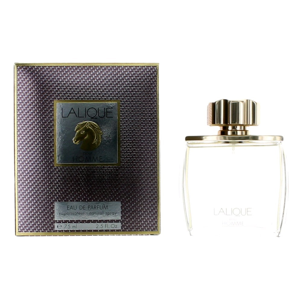 Lalique Pour Homme Equus by Lalique, 2.5 oz EDP Spray for Men by Lalique