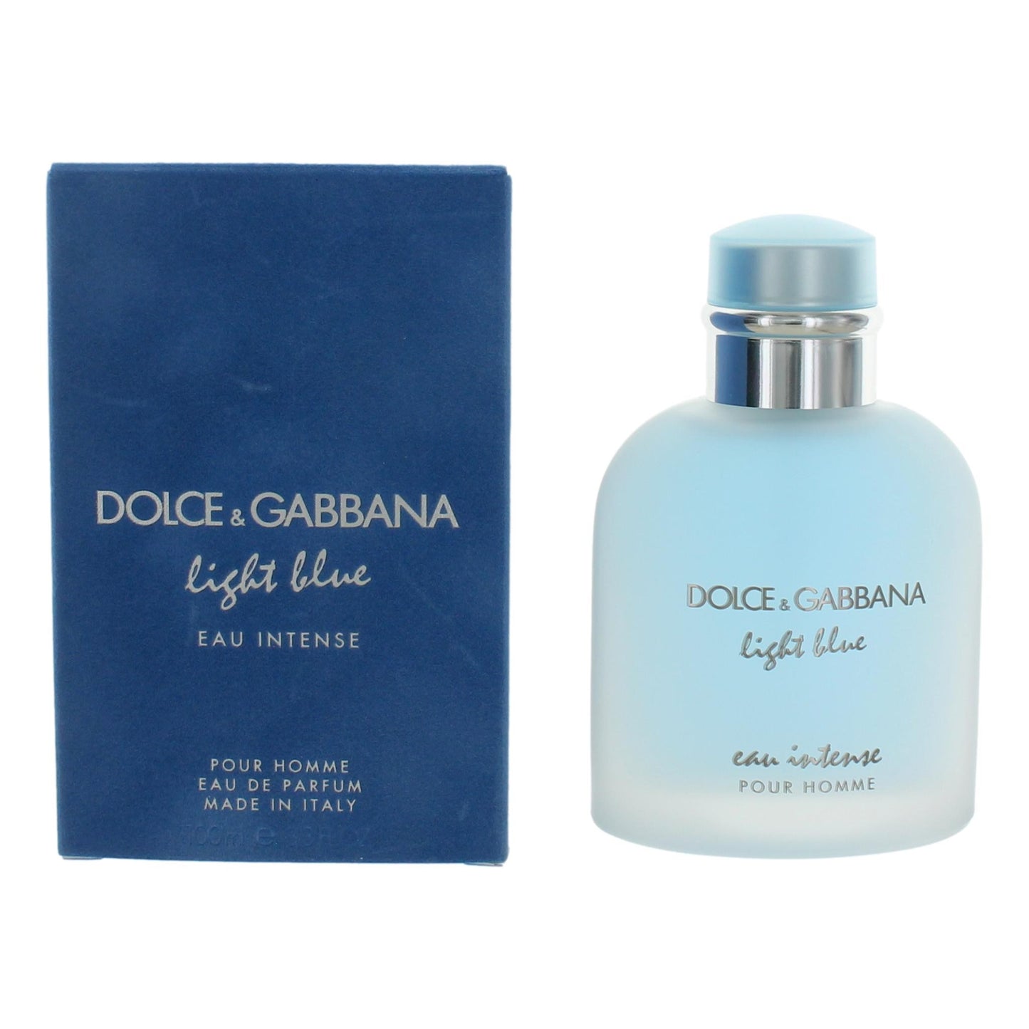 Light Blue Eau Intense by Dolce & Gabbana, 3.3 oz EDP Spray for Men by Dolce & Gabbana