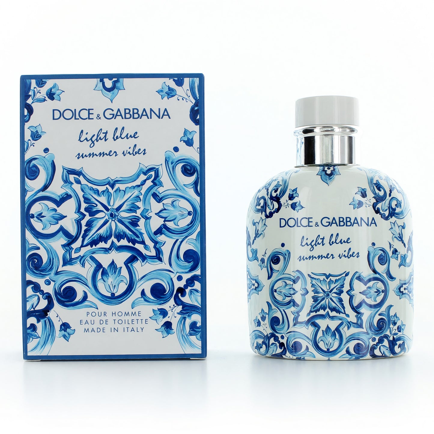 Light Blue Summer Vibes by Dolce & Gabbana, 4.2 oz EDT Spray for Men by Dolce & Gabbana