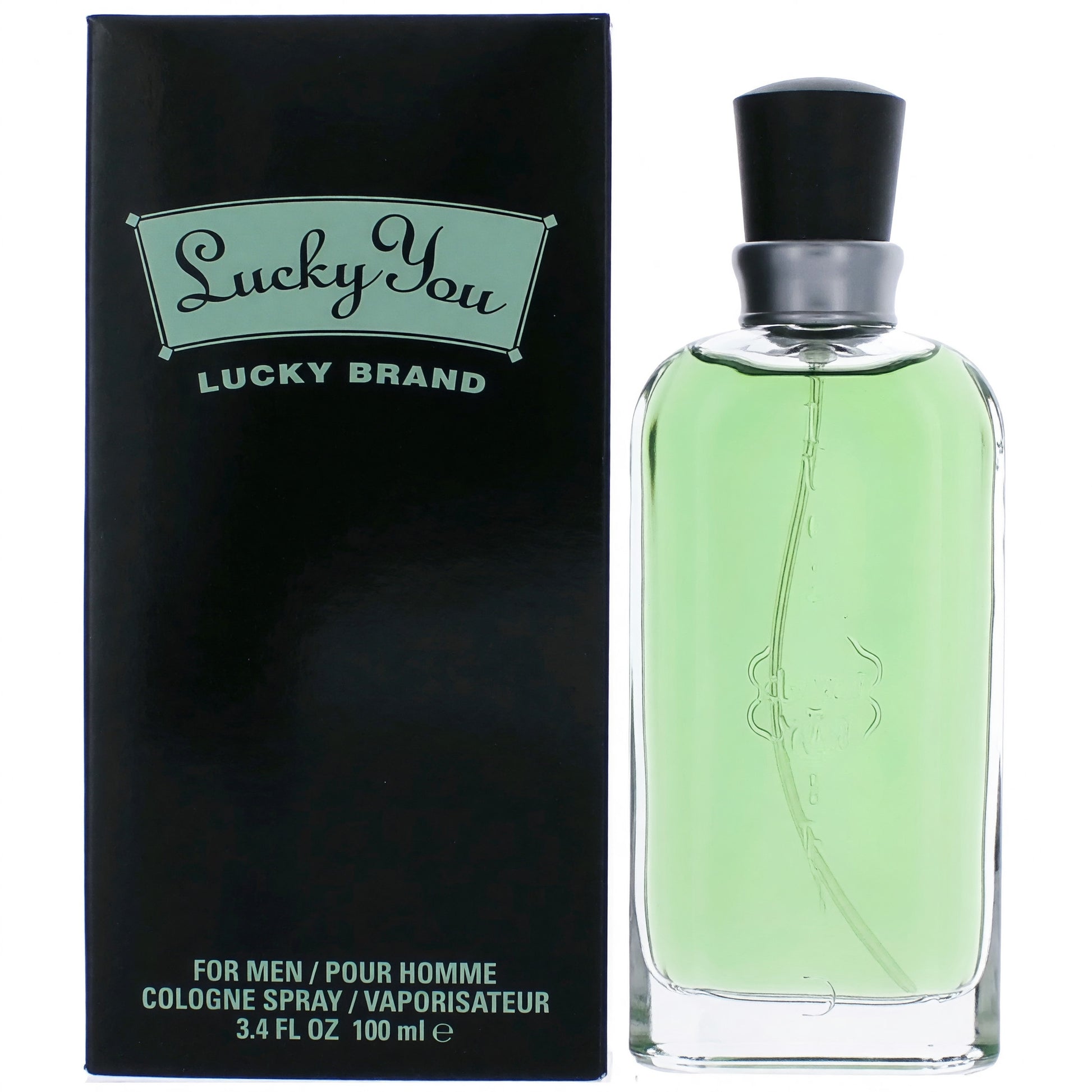 Lucky You by Lucky Brand, 3.4 oz EDT Spray for Men by Lucky Brand