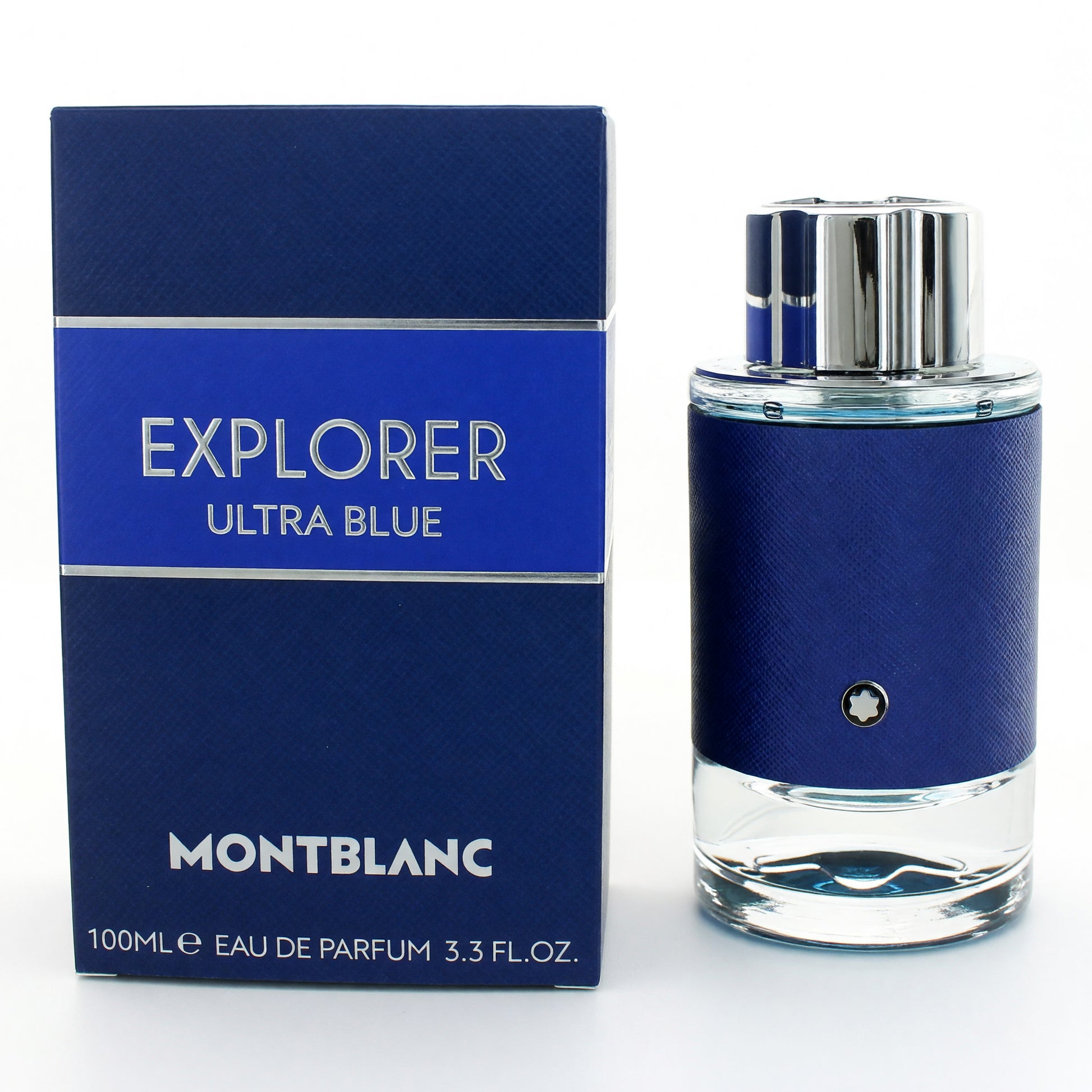 Explorer Ultra Blue by Mont Blanc, 3.3 oz EDP Spray for Men by Mont Blanc