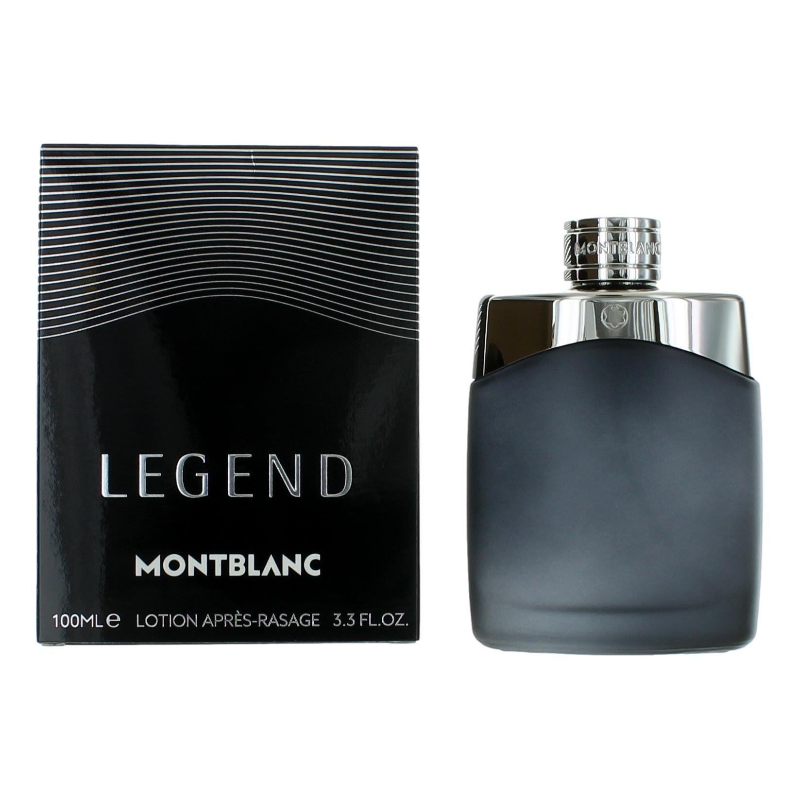 Mont Blanc Legend by Mont Blanc, 3.3 oz After Shave Lotion for Men by Mont Blanc