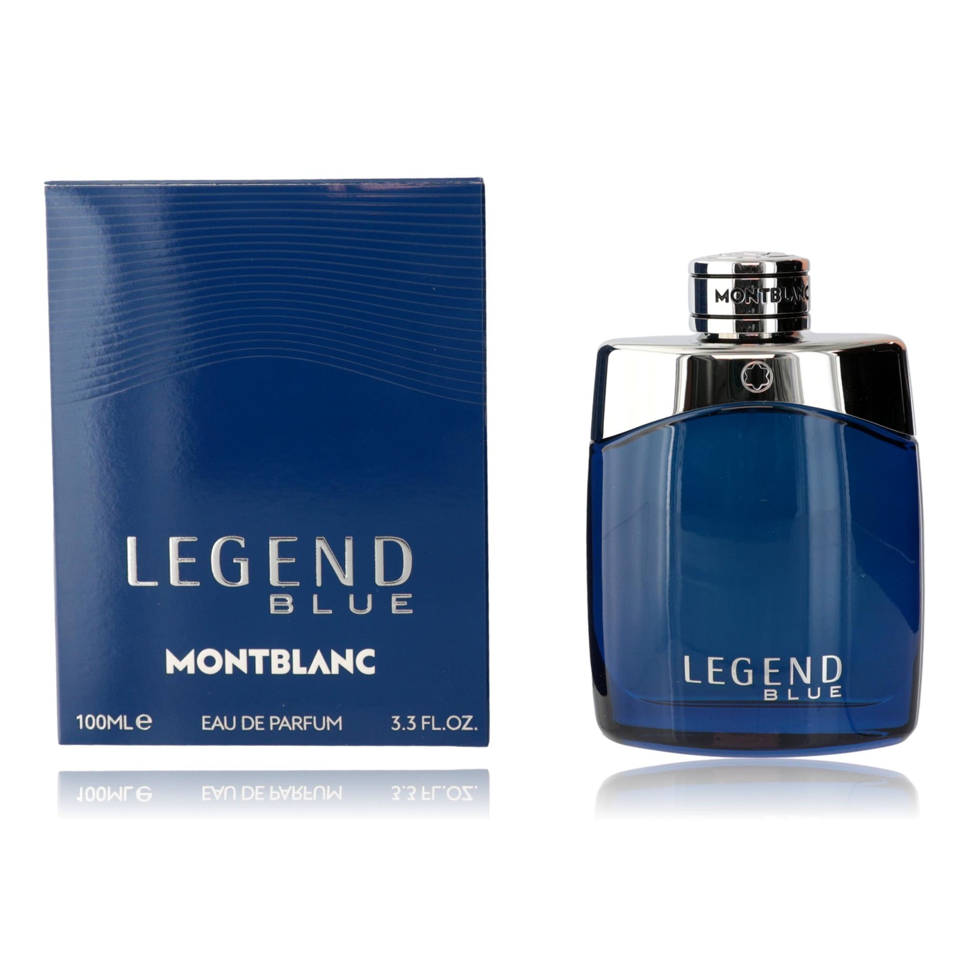 Mont Blanc Legend Blue by Mont Blanc, 3.3 oz EDP Spray for Men by Mont Blanc