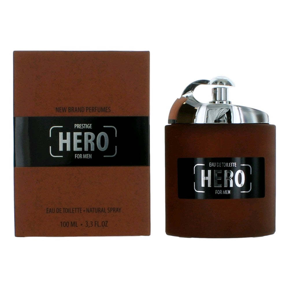 Prestige Hero by New Brand, 3.3 oz EDT Spray for Men by New Brand