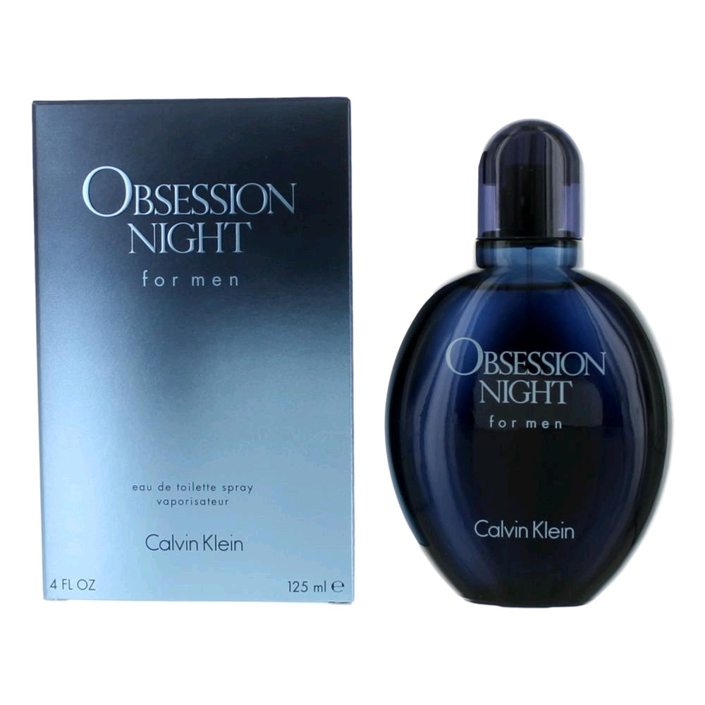 Obsession Night by Calvin Klein, 4 oz EDT Spray for Men by Calvin Klein