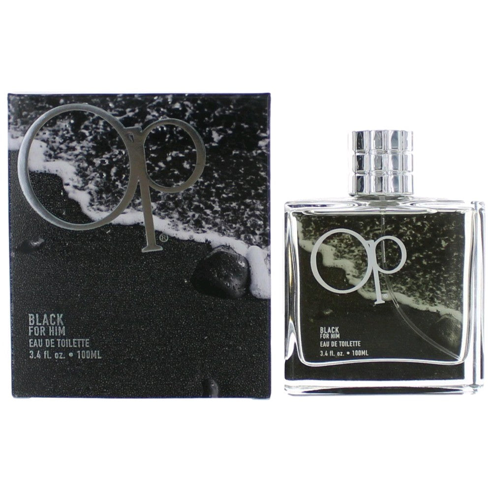 OP Black For Him by Ocean Pacific, 3.4 oz EDT Spray for Men by Ocean Pacific